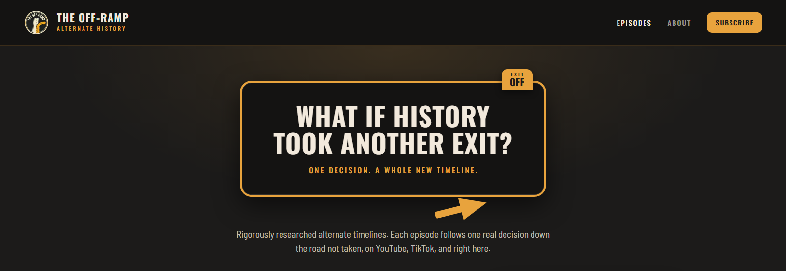 The Off-Ramp project screenshot